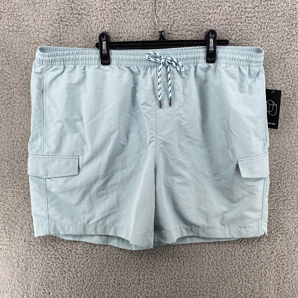 Original Use Aqua Cargo Shorts Men's Sz‎ XL NWT!